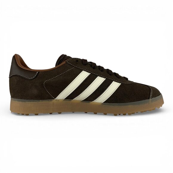 adidas Gazelle Golf Spikeless Men\'s Dark Brown Spikeless Golf Shoes JQ7747 main image 8
